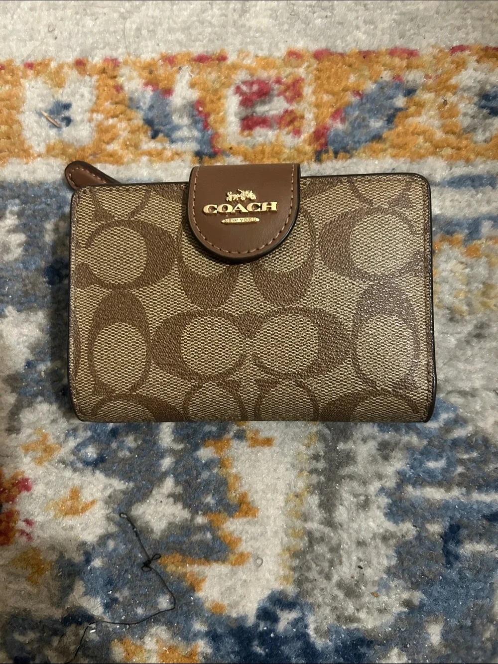 Coach compact wallet